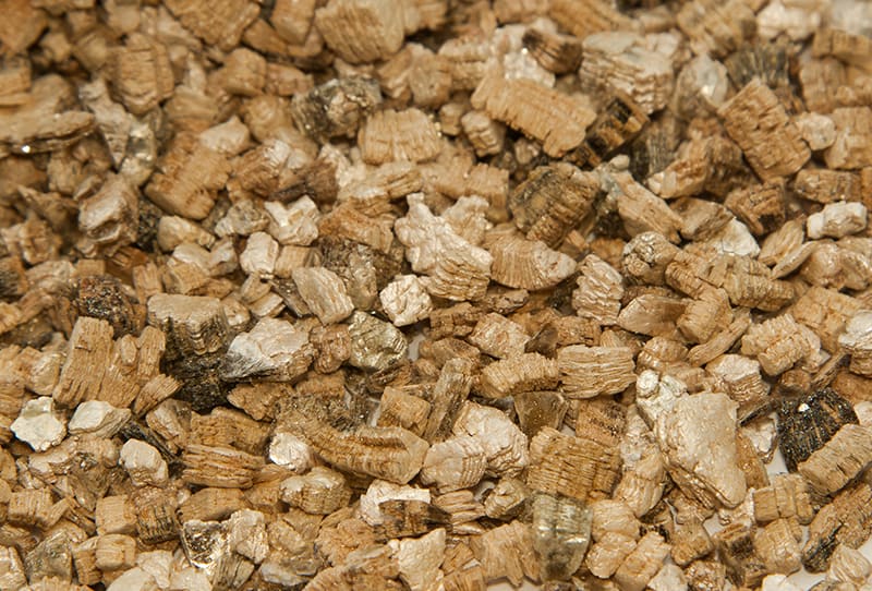 vermiculite material in pile